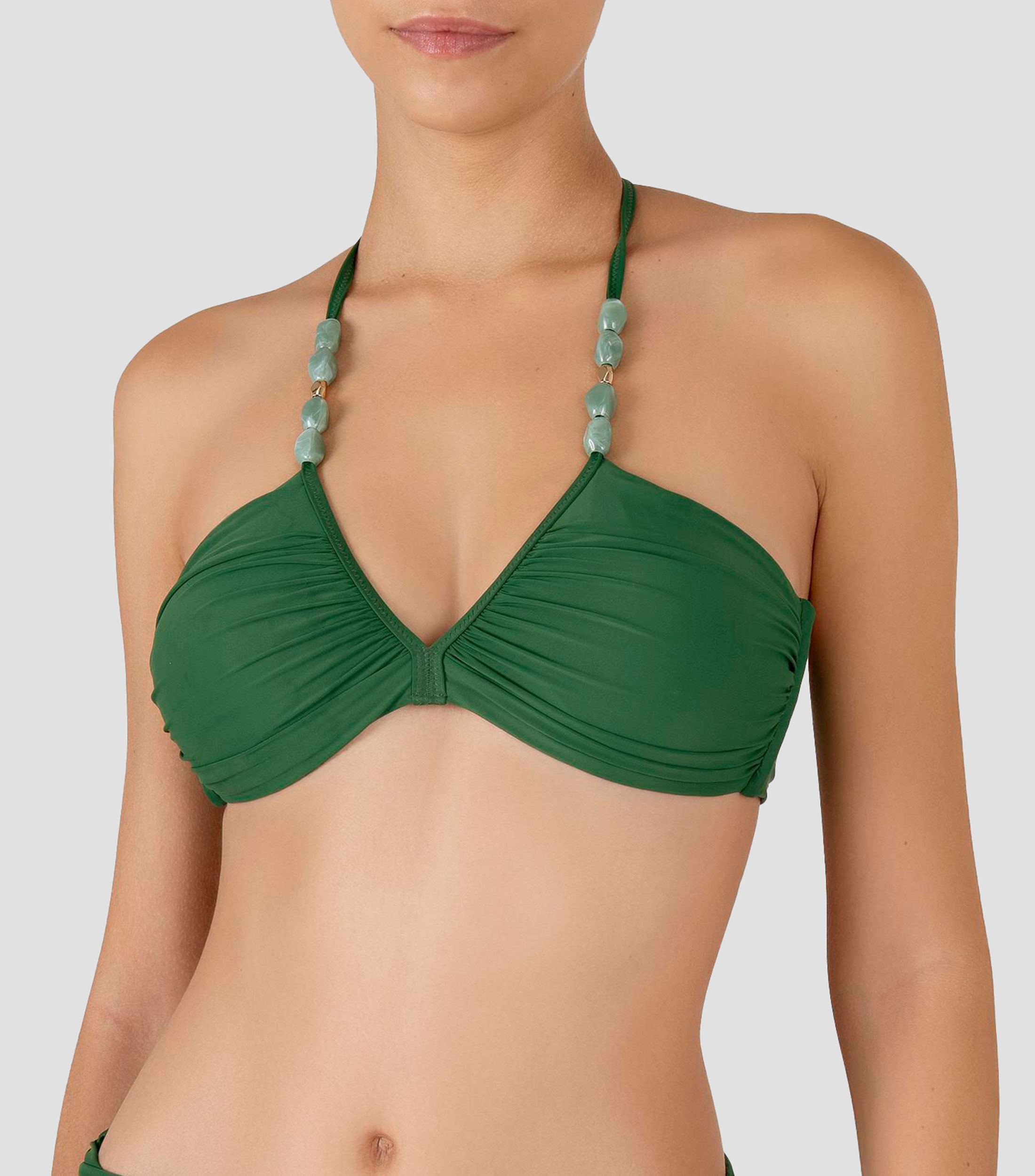 Bikini top Lagoa liso Mujer